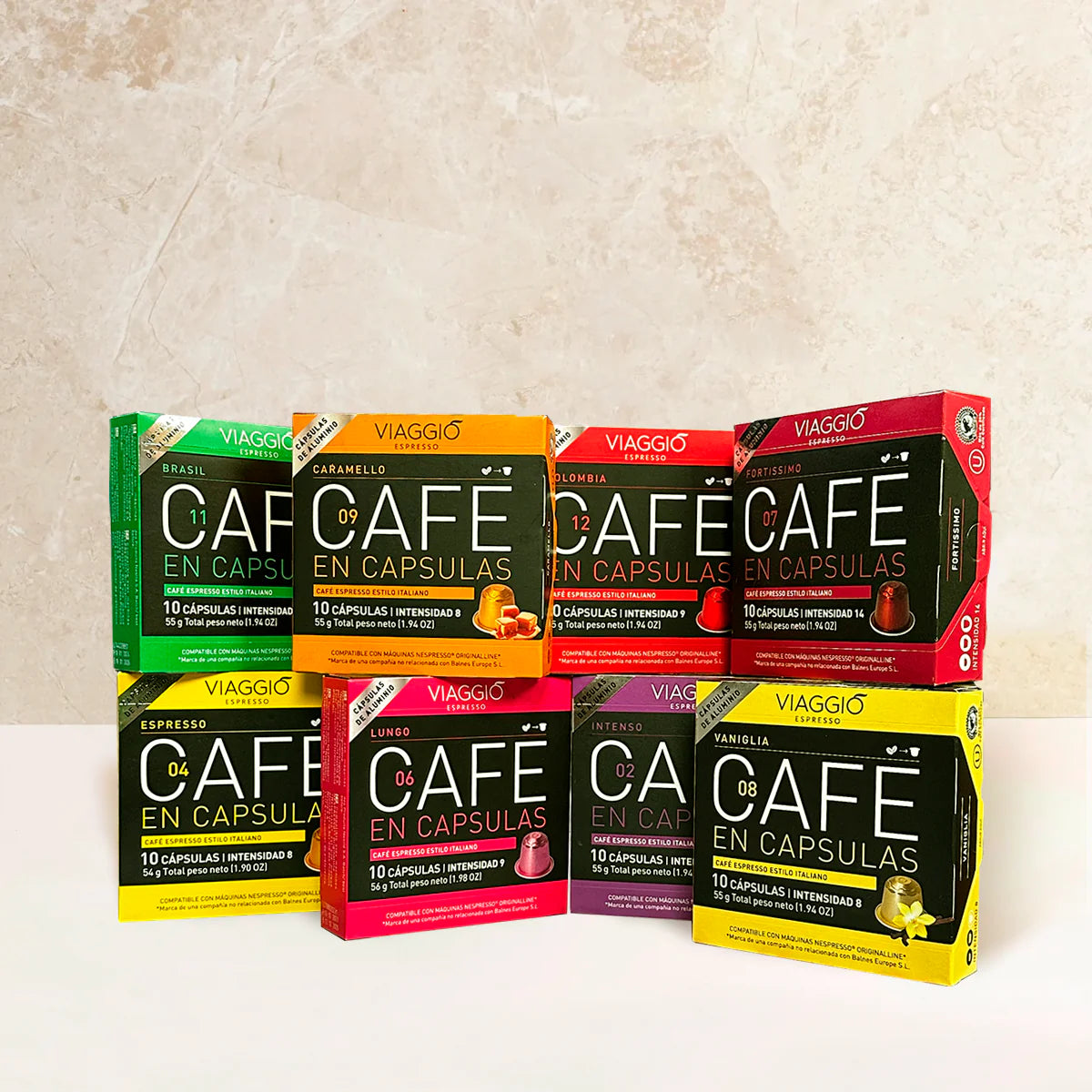 Cápsulas de Café compatibles con Nespresso®