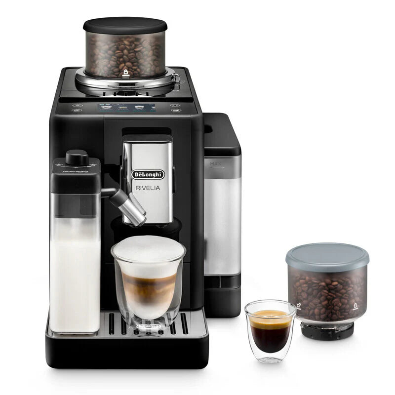 Delonghi | Cafetera Superautomática Rivelia - Negra
