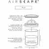 Contenedor al vacío Airscape negro mate de acero inoxidable para conservar café fresco y protegerlo de aire, luz y humedad.