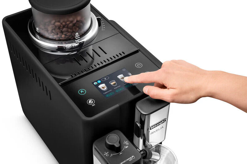 Delonghi | Cafetera Superautomática Rivelia - Negra