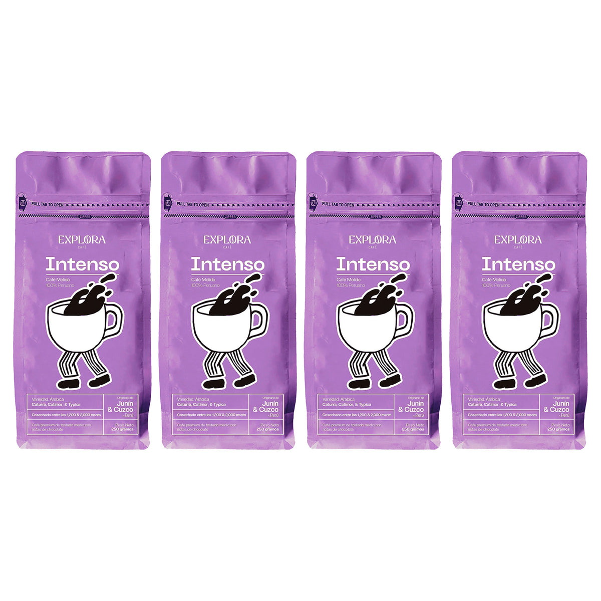 Explora Café | Intenso - Café Molido de Especialidad, 250gr